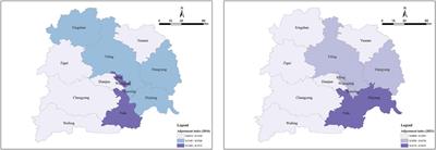 Evaluation and forewarning of the resource and environmental carrying capacity from the perspective of pressure-support-adjustment: a case study of Yichang city, China